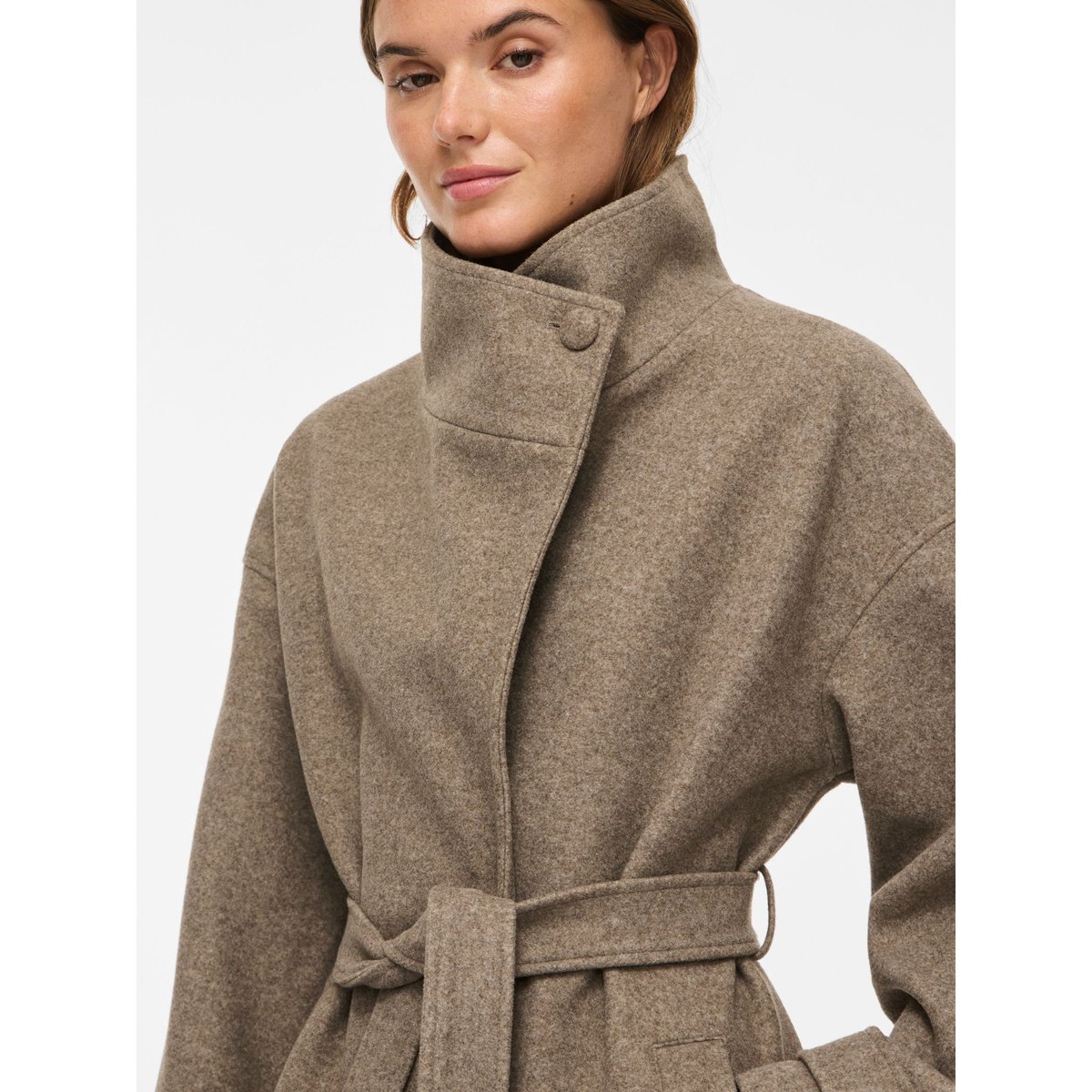 Manteau marron - dark natural melange1, VILA