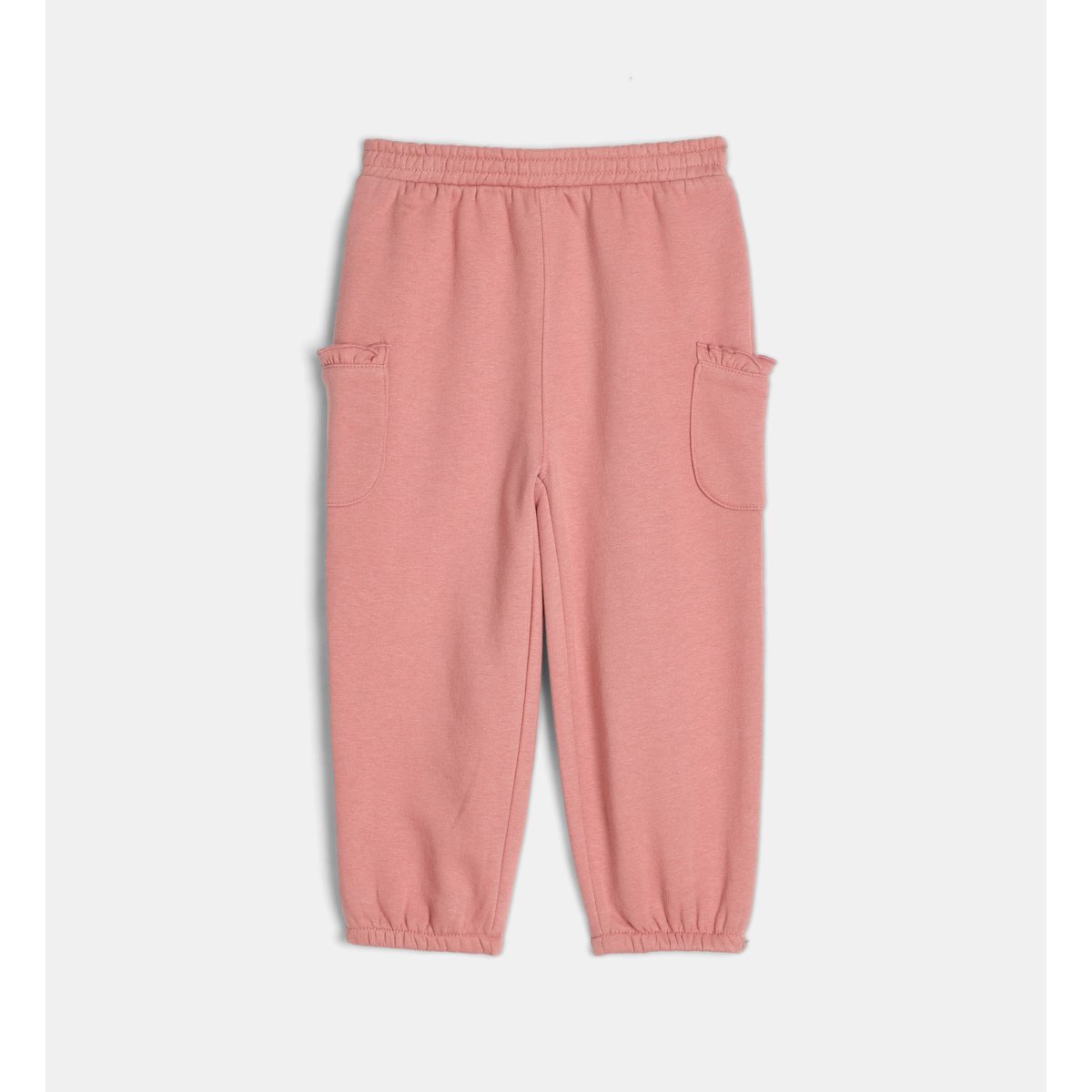 Jogging tasport coupe cargo molletonné rose, CADET ROUSSELLE