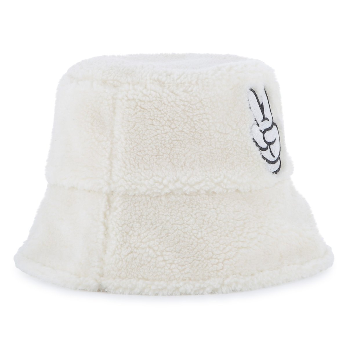 Chapeau à seau brodé à motifs ivoire pastel, MARC JACOBS