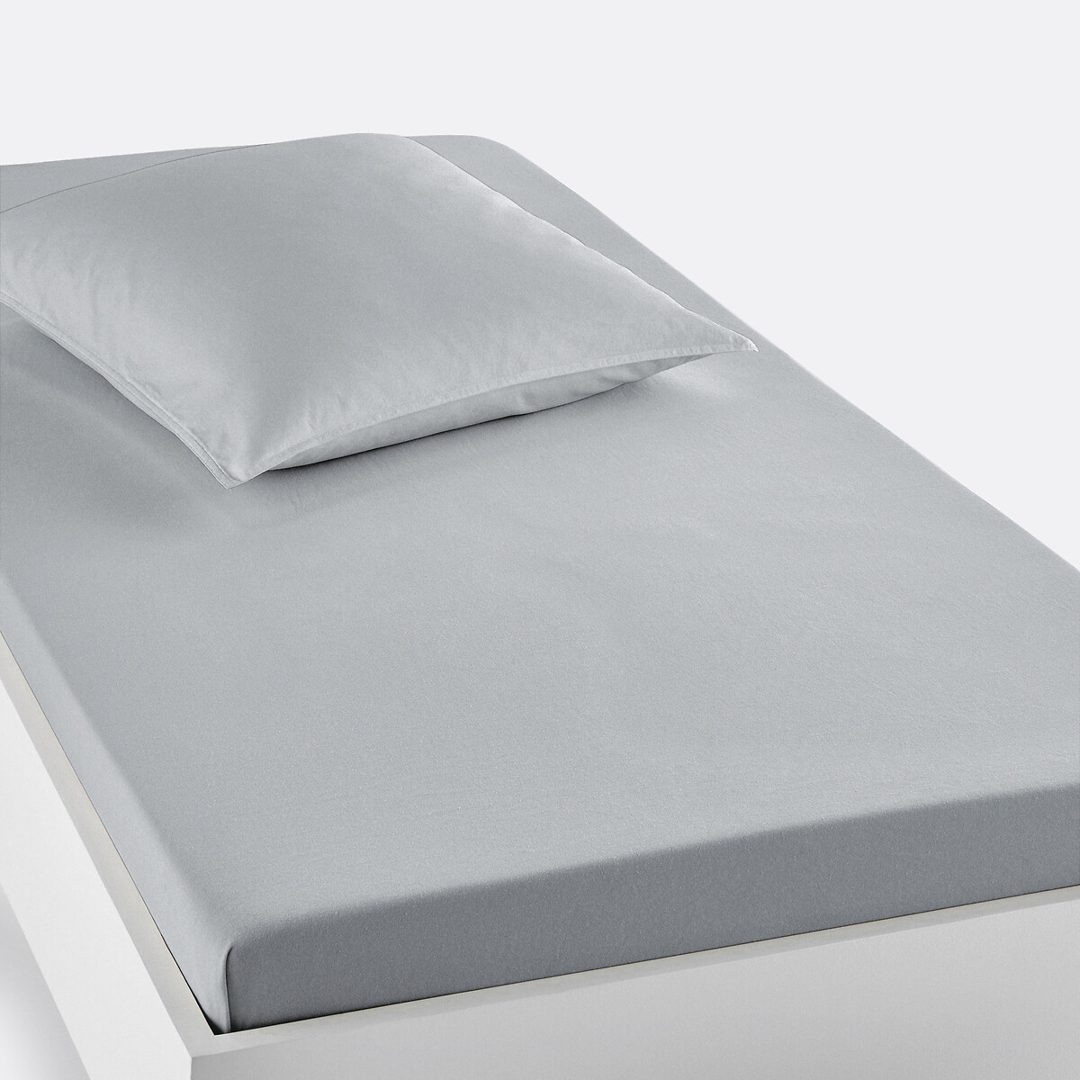 Drap housse jersey pour lit enfant, Scenario gris perle, LA REDOUTE INTERIEURS