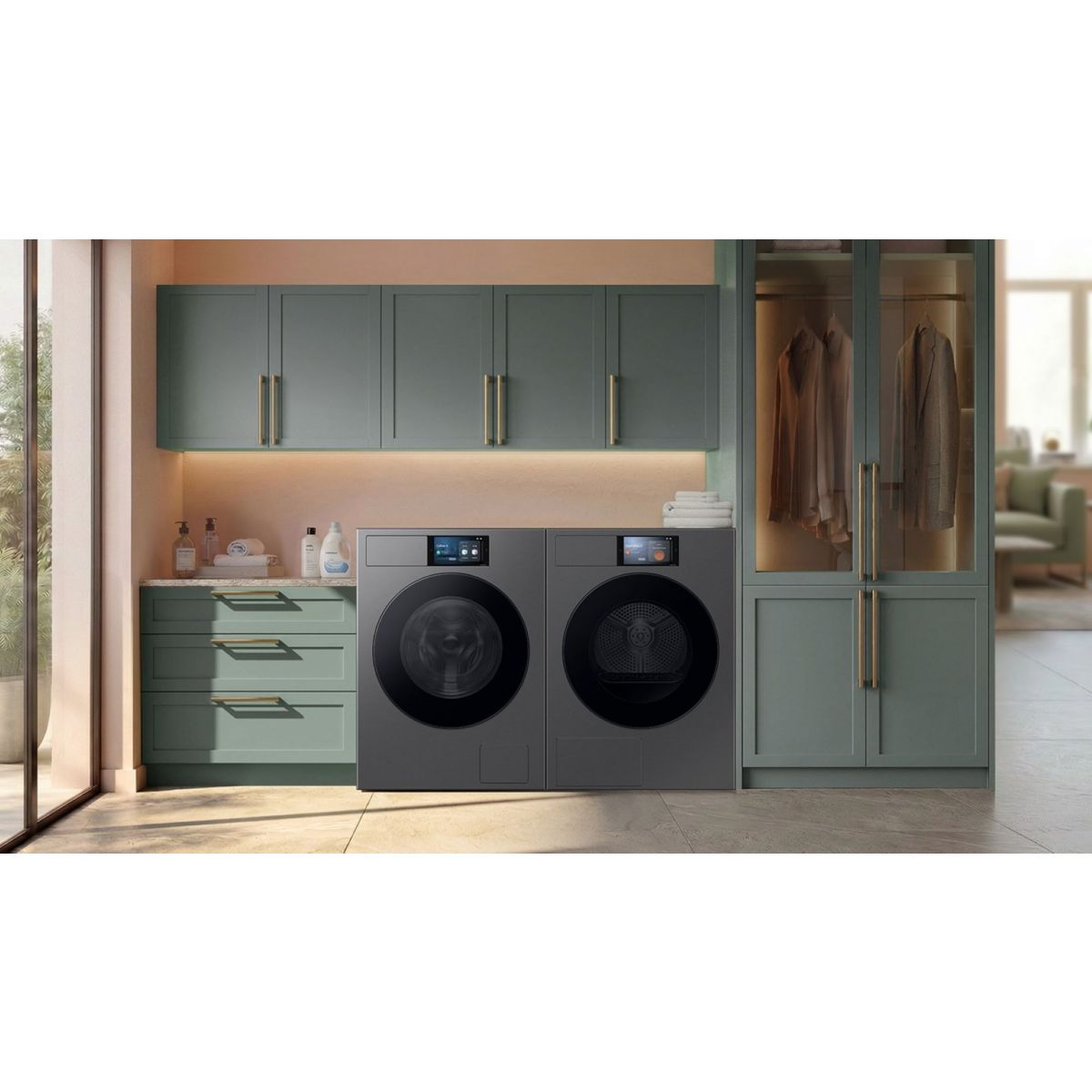 Lave linge hublot WF90H09C4ST2 couleur unique, SAMSUNG