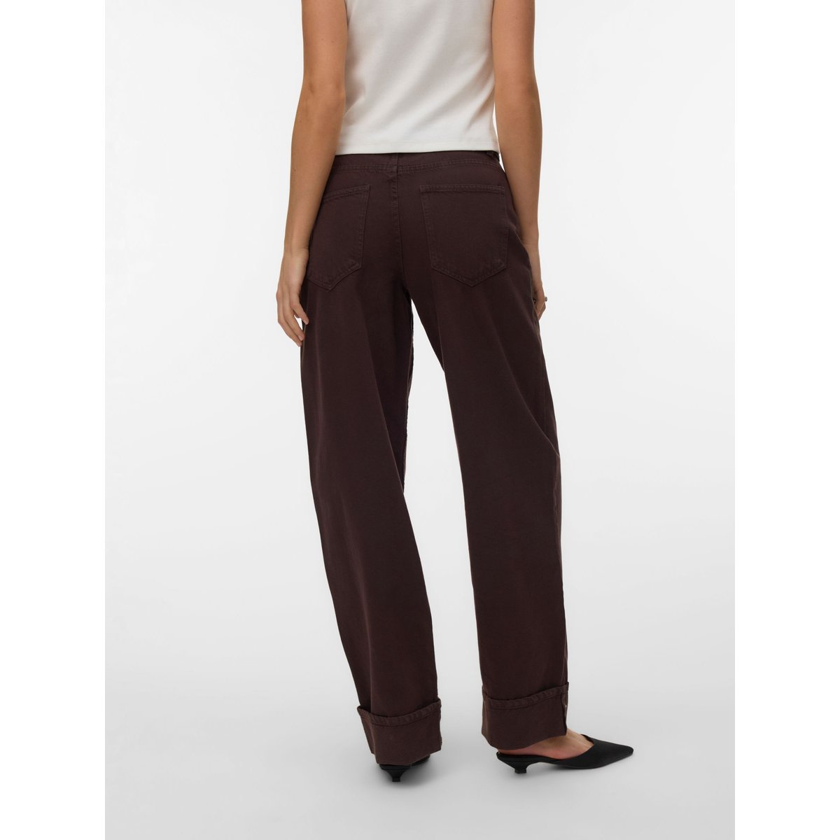 Jean marron - chocolate torte, VERO MODA