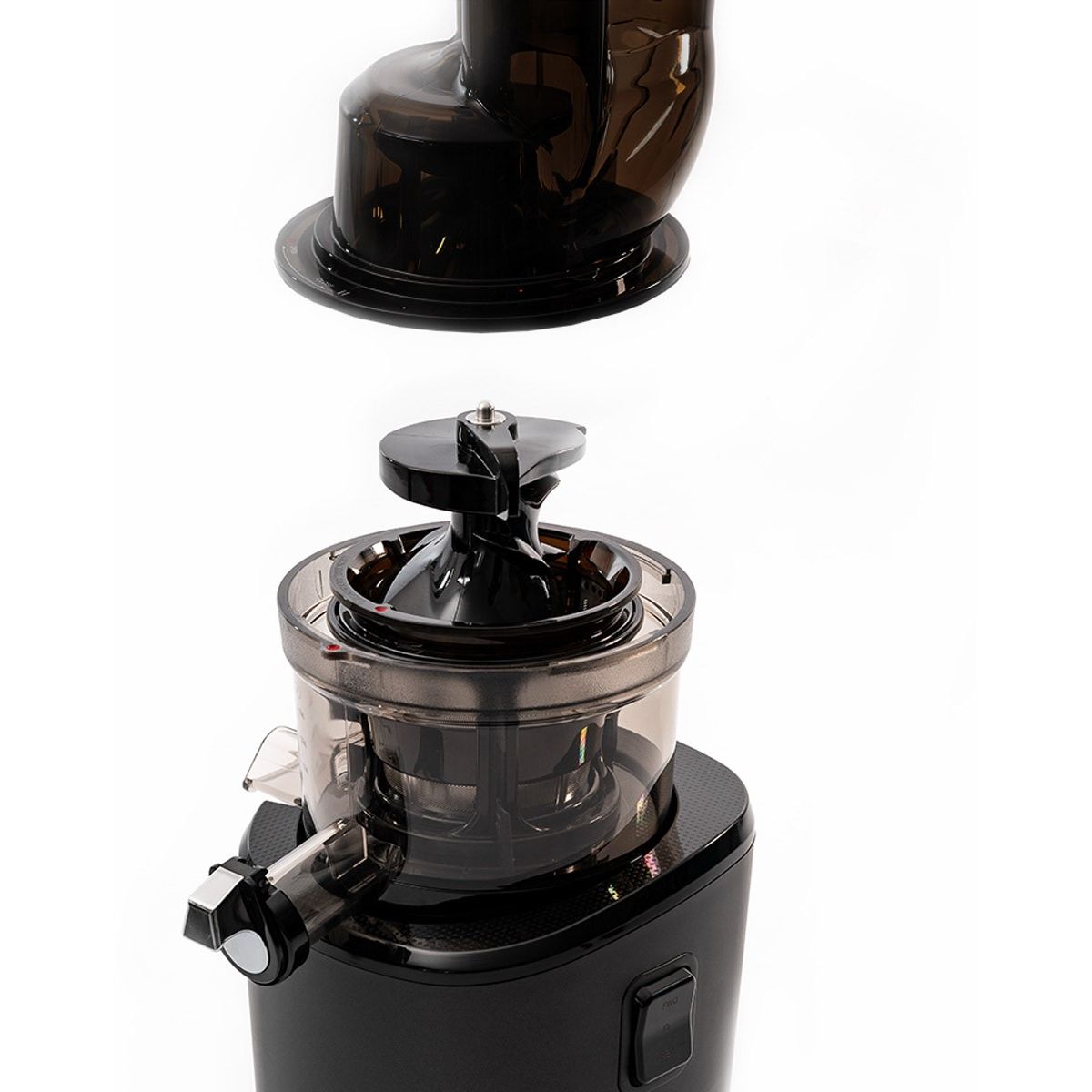 Extracteur de jus KSP-2478CE noir mat couleur unique, KUVINGS