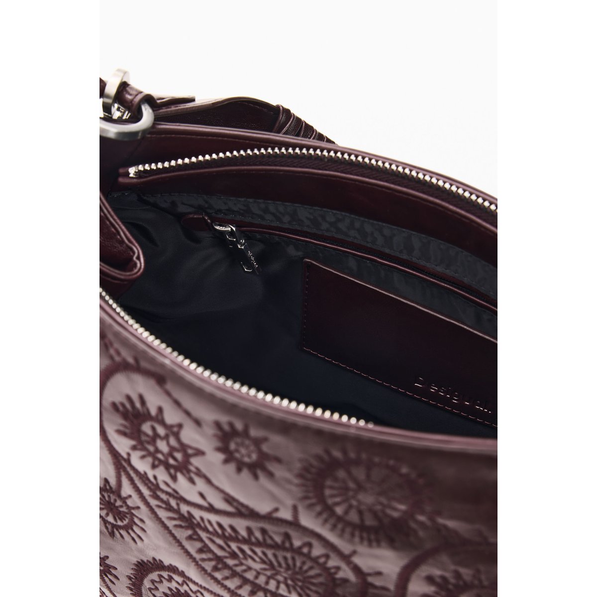 Sac épaule moyen rouge, DESIGUAL