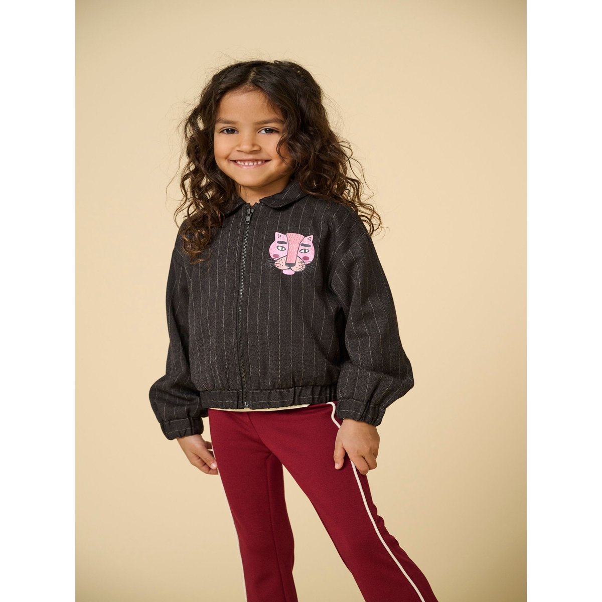 Pantalon rouge - cabernet 1, KIDS ONLY