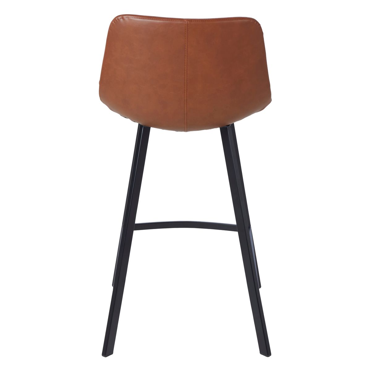 Chaise snack PU cognac, ZAGO