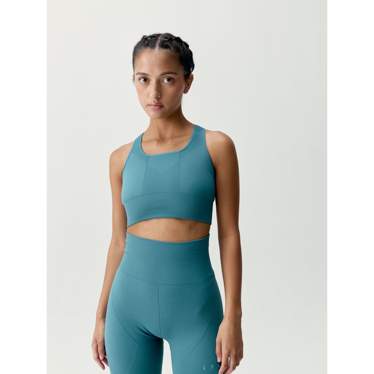 Brassière de Sport Seamless Fixation Haute AMBRA bleu cobalt, BORN