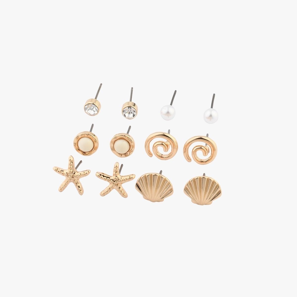 Set x6 puces d'oreilles mer aucun, BALABOOSTE
