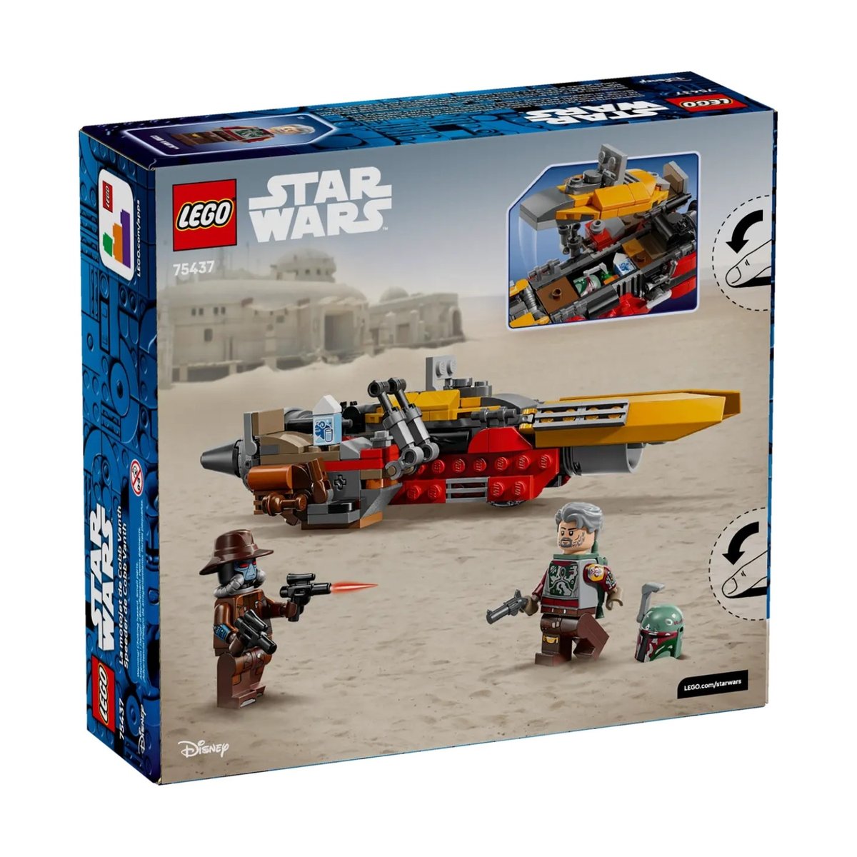 Star Wars Le speeder de Cobb Vanth multicolore, LEGO