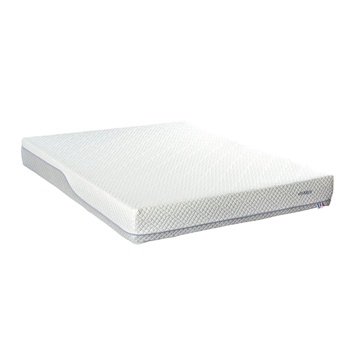 Matelas Mémoire de forme 24 cm EVERBED blanc, BELLECOUR
