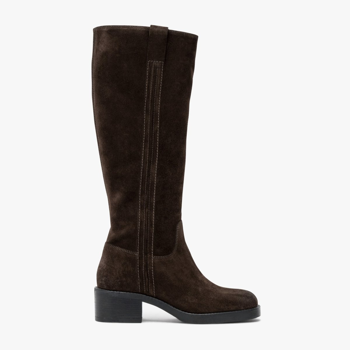 Botte Plate en cuir VOLTA marron chocolat, BOCAGE