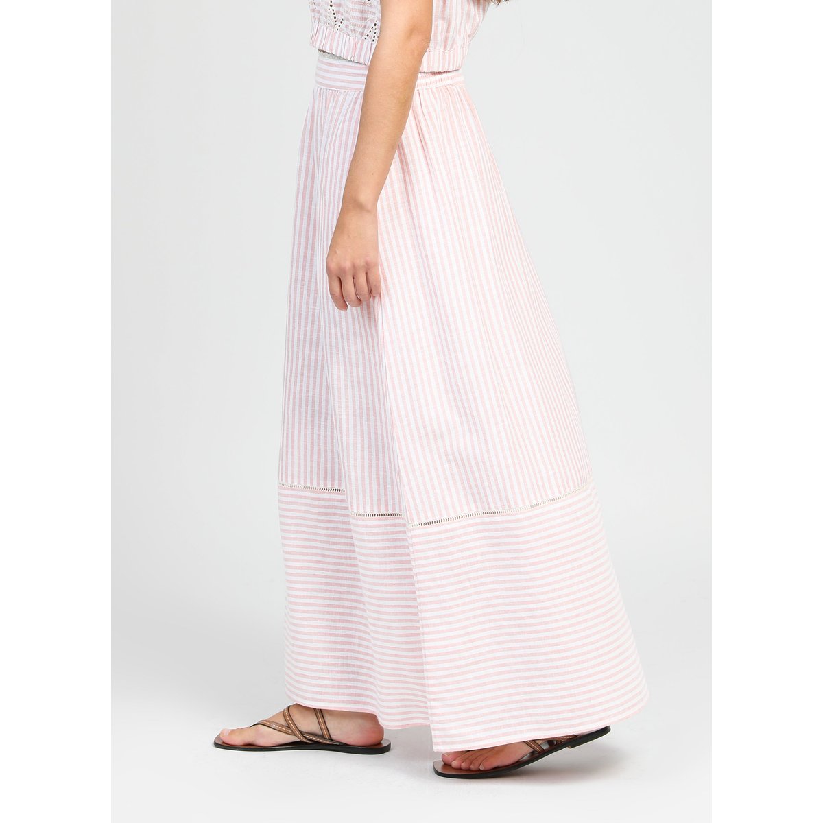 Jupe Midi RALYTA corail, AN'GE