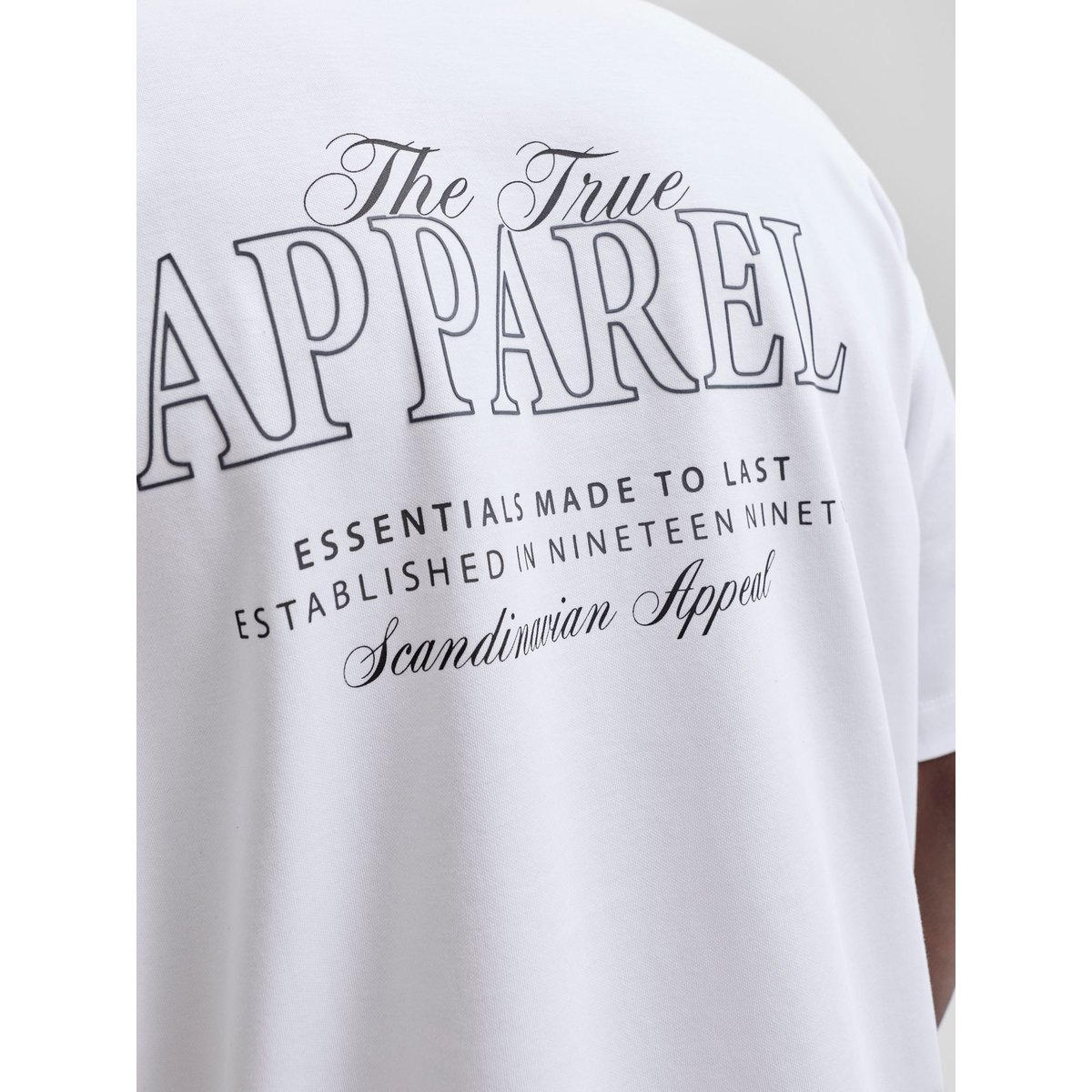 T-Shirt white 1, JACK & JONES