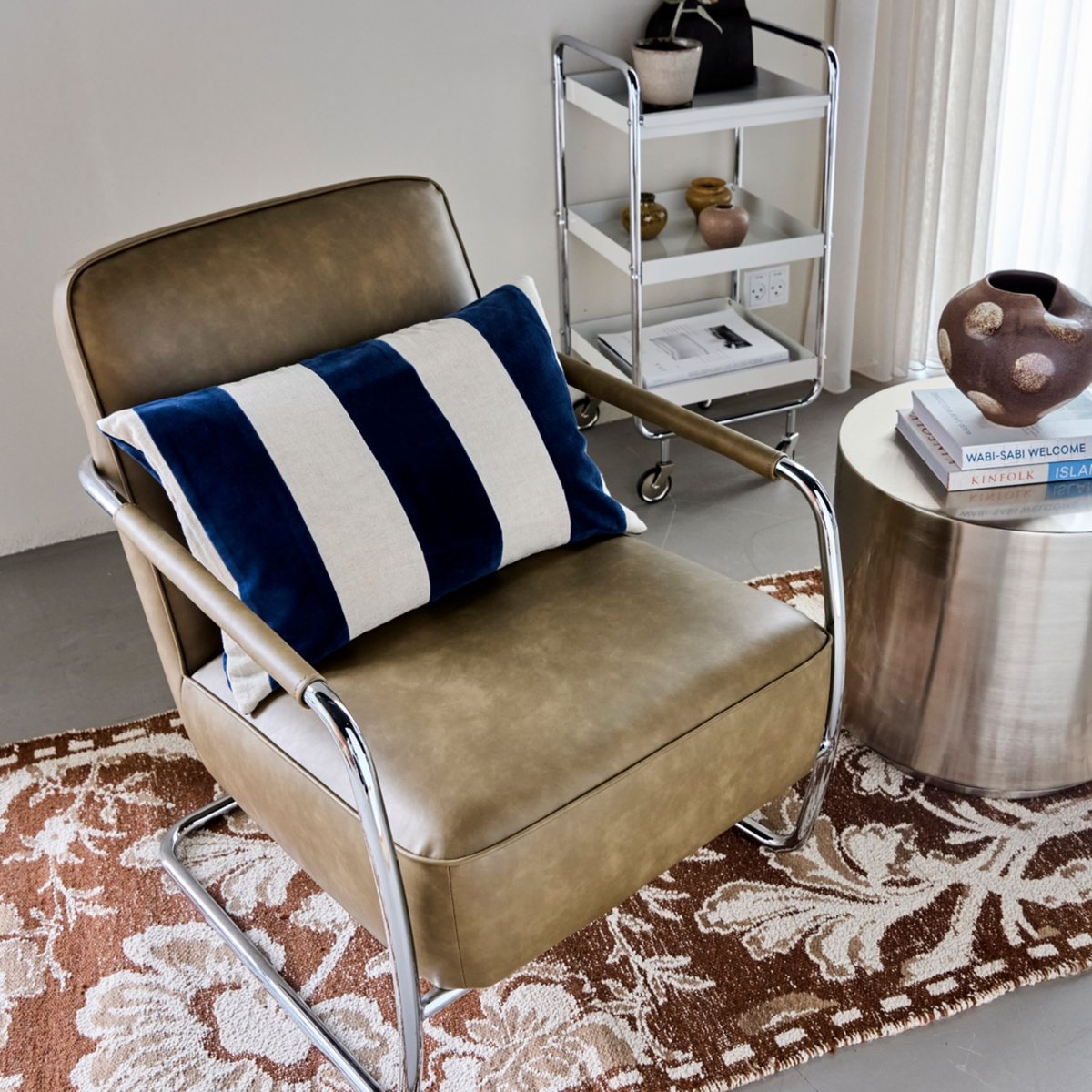 Housse de coussin Sono bleu foncé, HOUSE DOCTOR