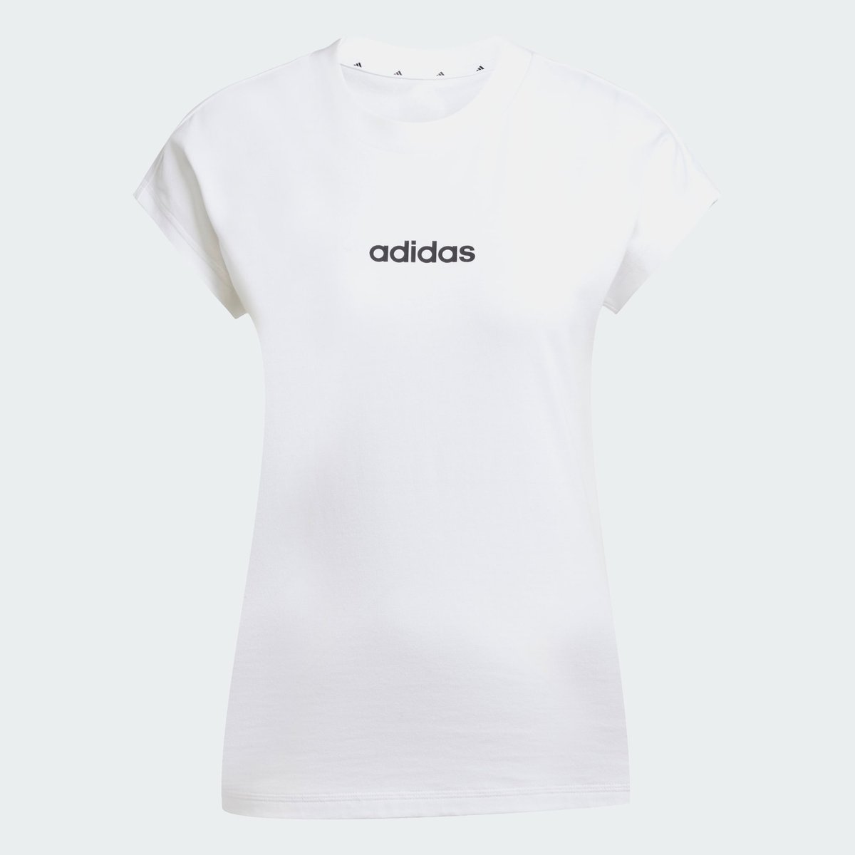 T-shirt Essentials Slim Logo white / black, ADIDAS SPORTSWEAR