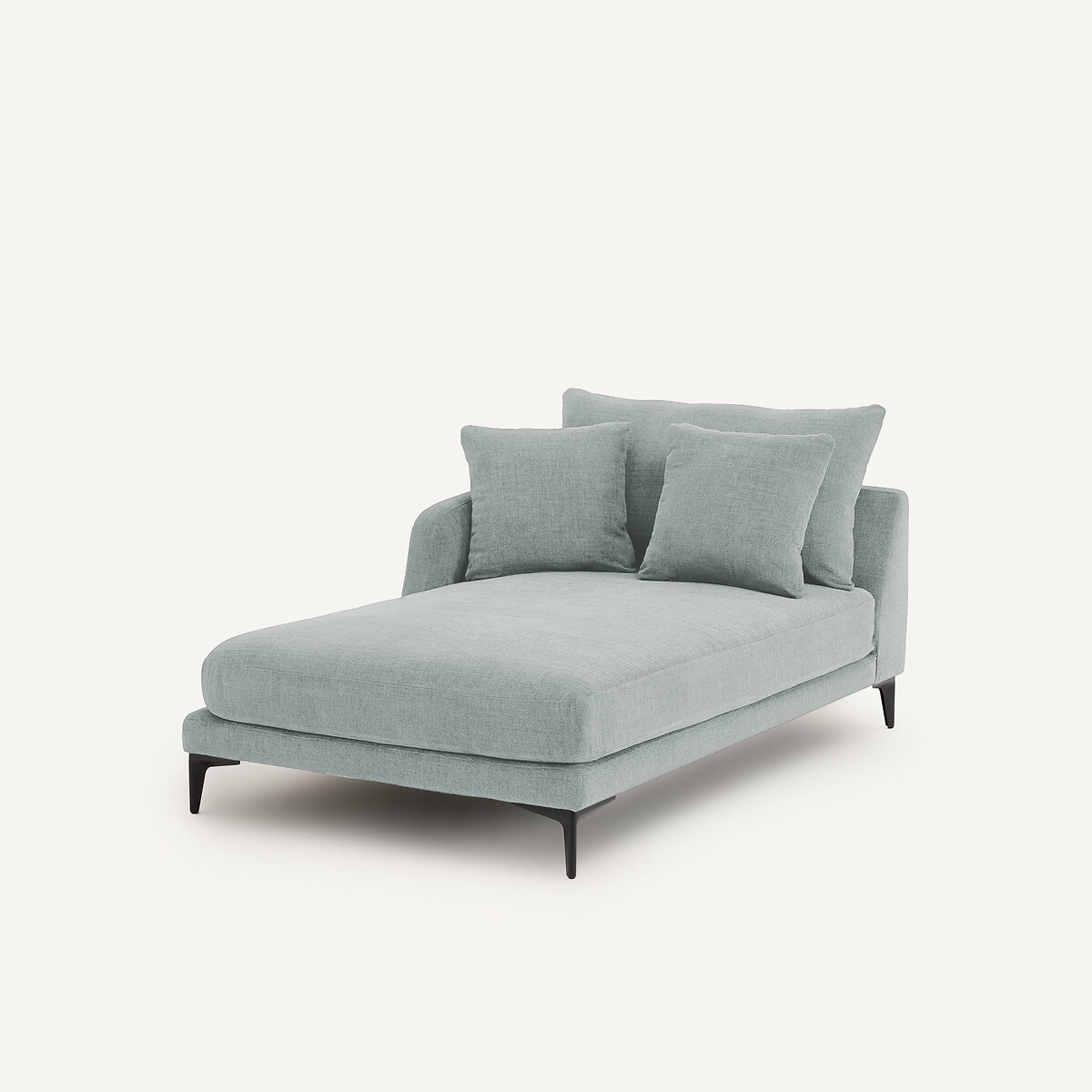 Meridian aus geflochtenem Polyester, MODERNISTE, Design Emmanuel Gallina aquamarin, AM.PM X EMMANUEL GALLINA