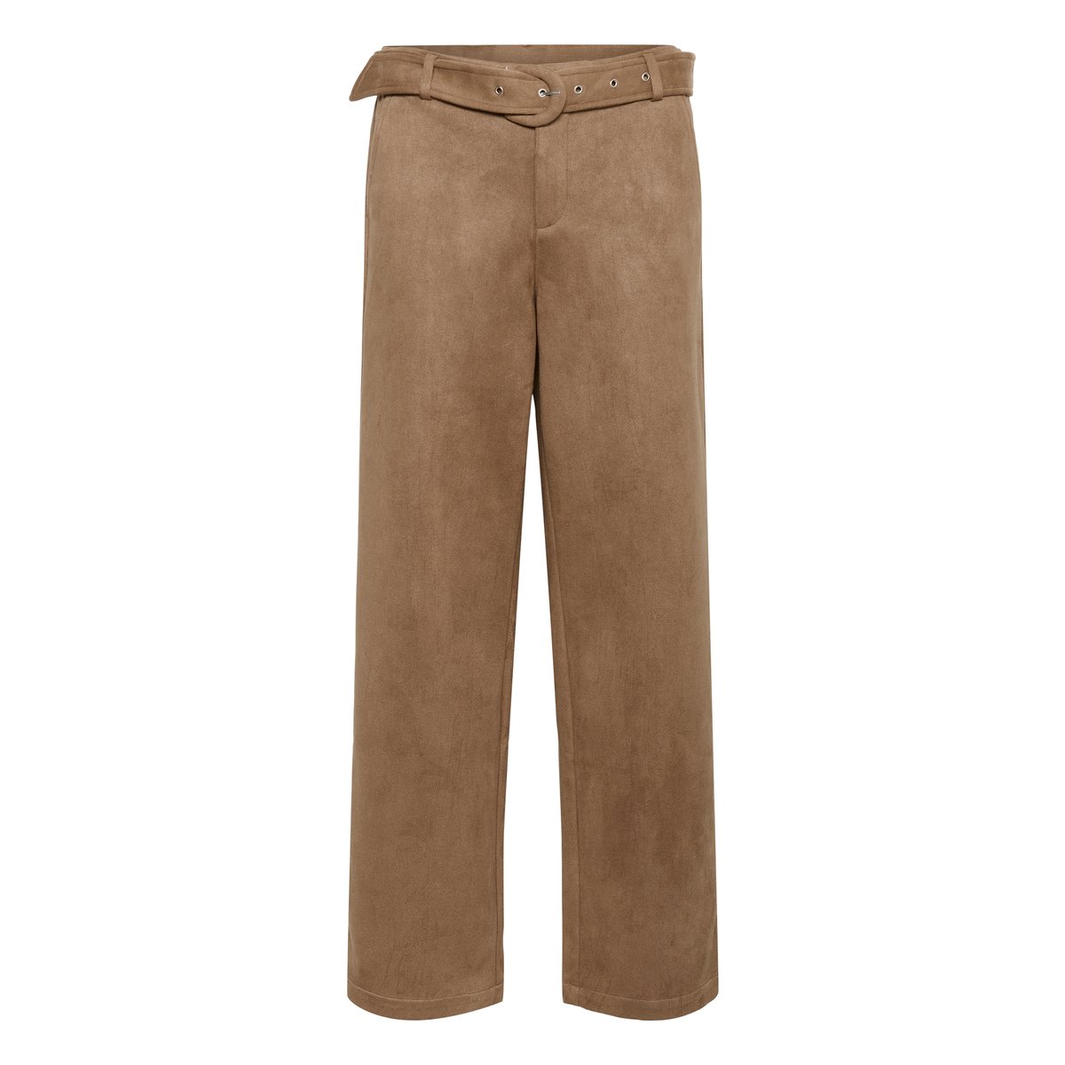 Pantalon casual marron cocoa creme, CREAM
