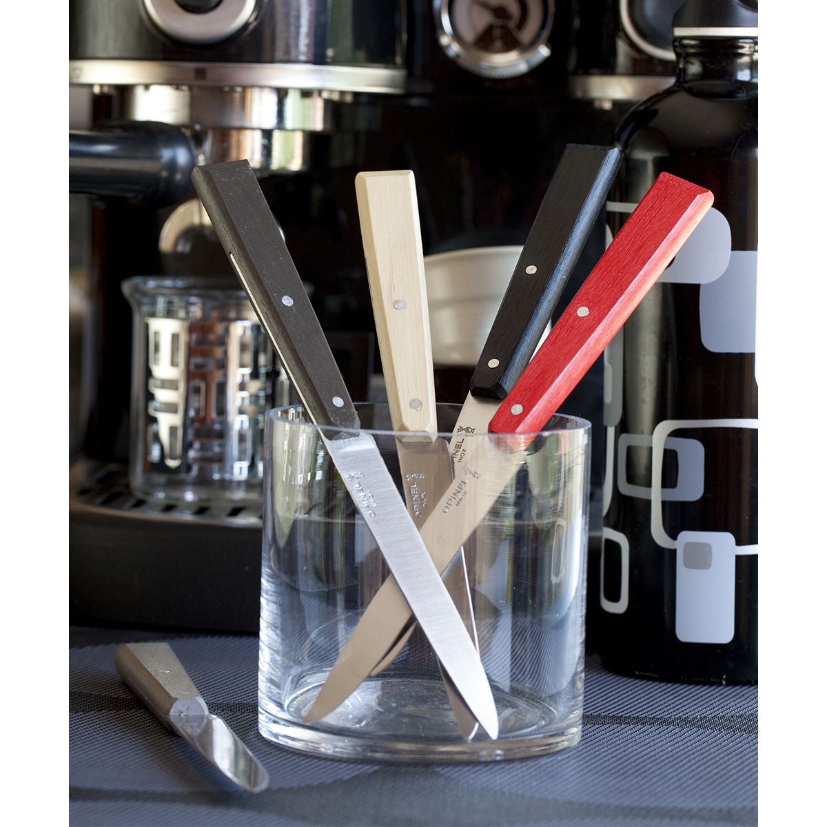 Set de couteaux Bon appétit Loft 4 couteaux de table coloris unique, OPINEL