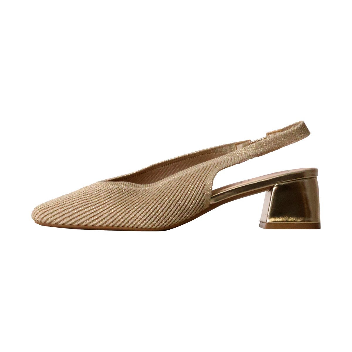 Escarpin à Talon or, ENZA NUCCI