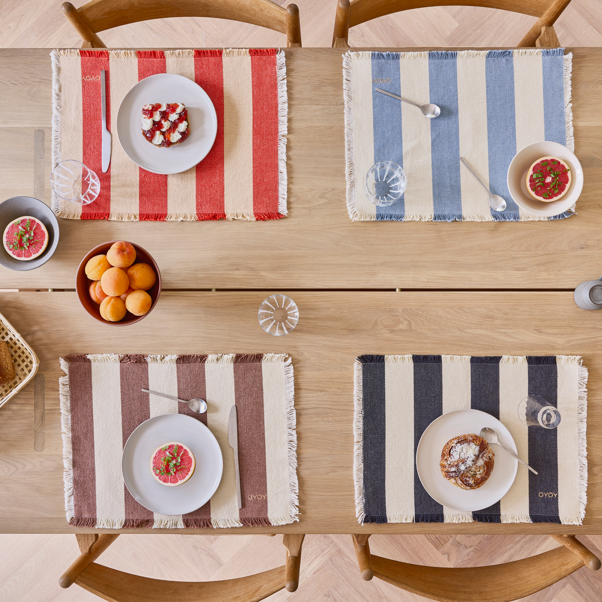 Set de table en Coton beige, OYOY LIVING DESIGN