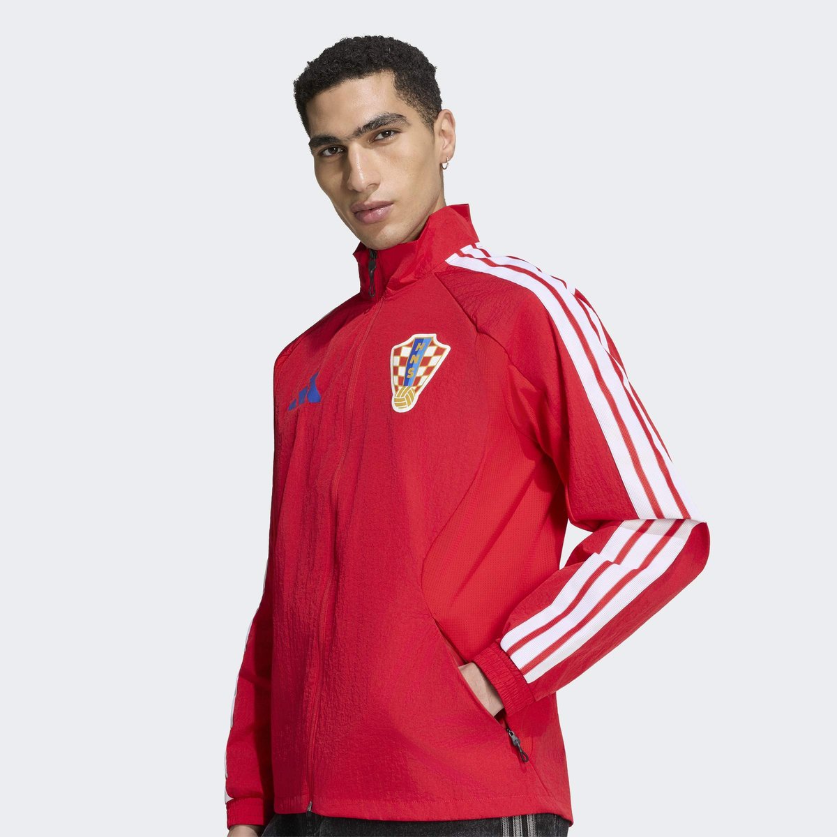 Veste Anthem Domicile Croatie better scarlet, adidas Performance