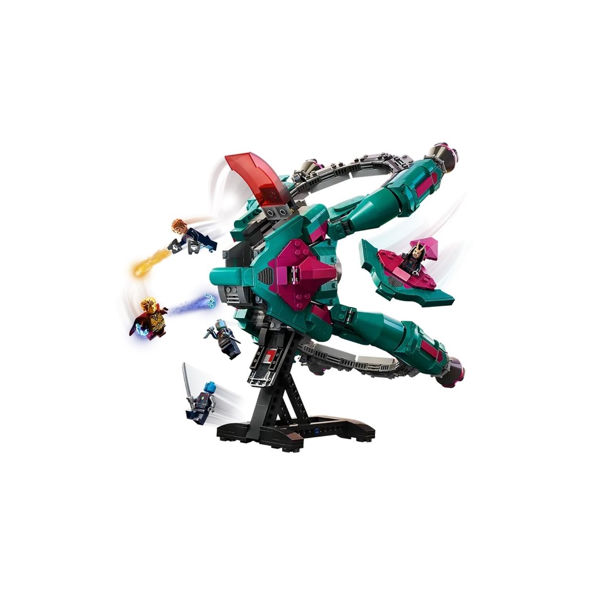 Marvel Le nouveau vaisseau des Gardiens multicolore, LEGO
