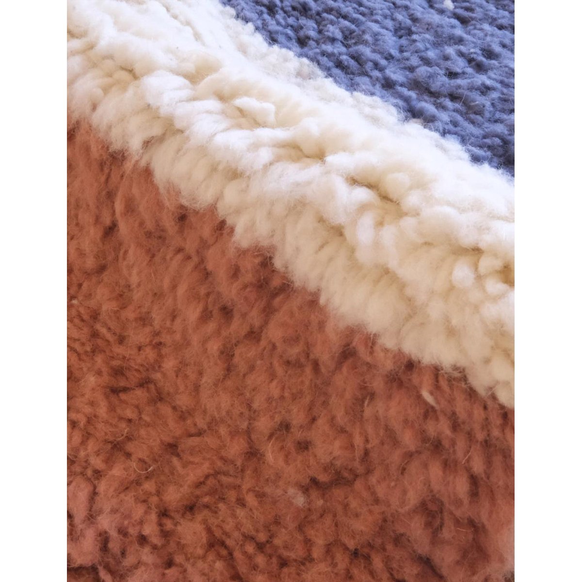 Tapis berbère original au style graphique en laine 246 x 348 cm palette colorée, AFK LIVING