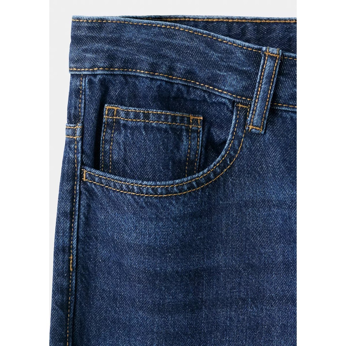 Jean regular-fit bleu foncé, MANGO TEEN