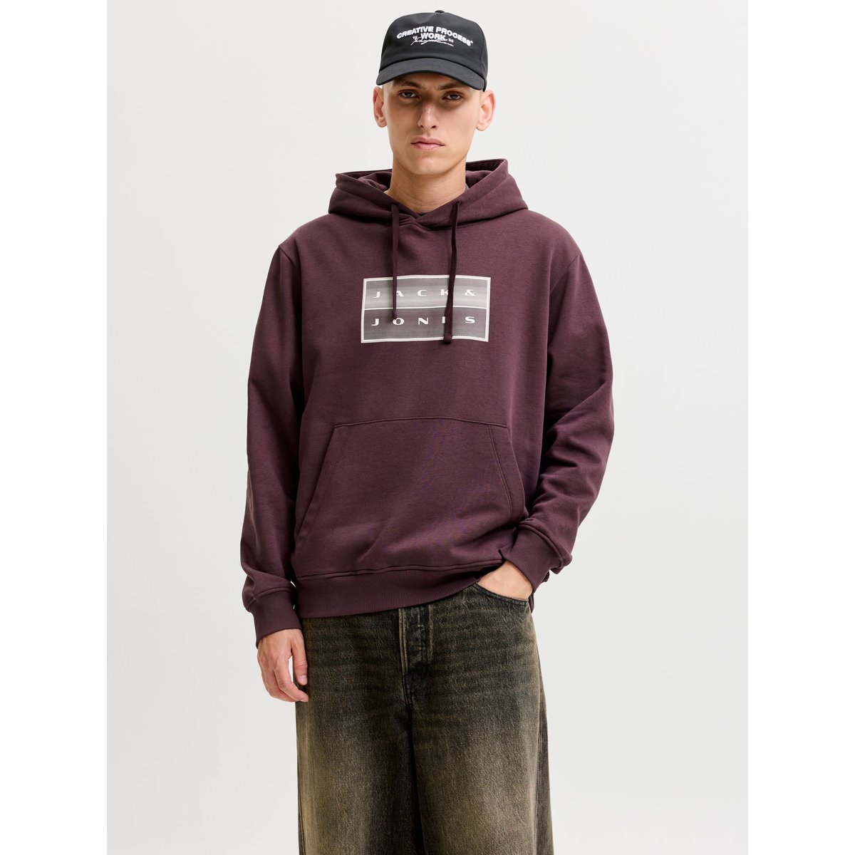 Sweat À Capuche fudge, JACK & JONES