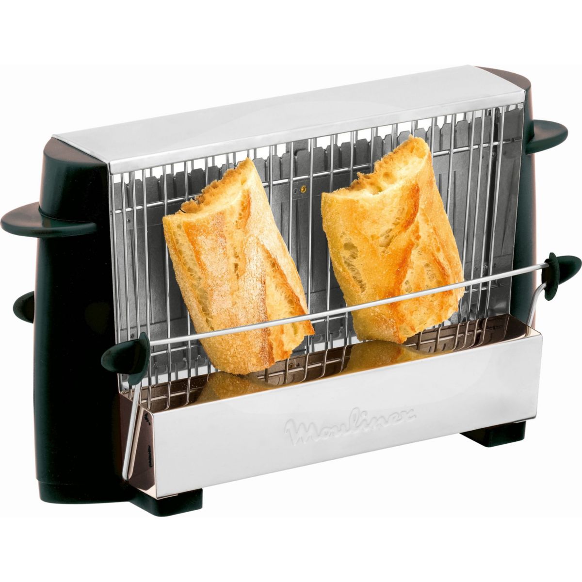 Grille pain A15453 noir bicolore, MOULINEX