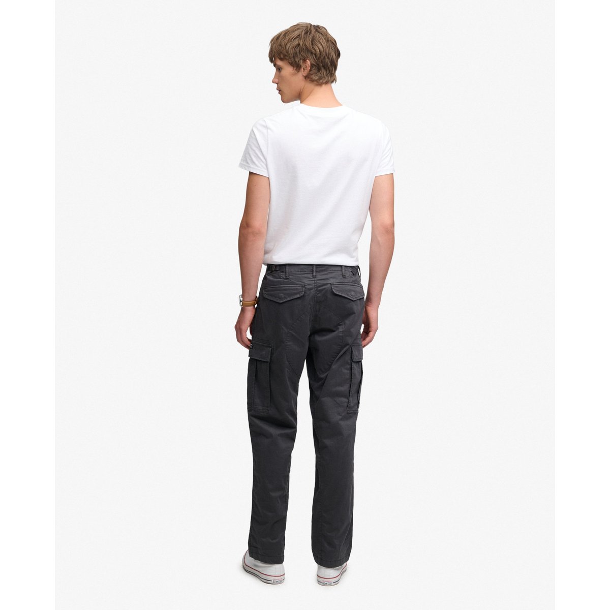 Pantalon Cargo Fuselé Regular blackboard, SUPERDRY