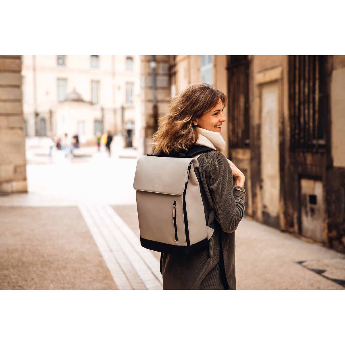 Sac à dos à langer Oslo beige, BEABA