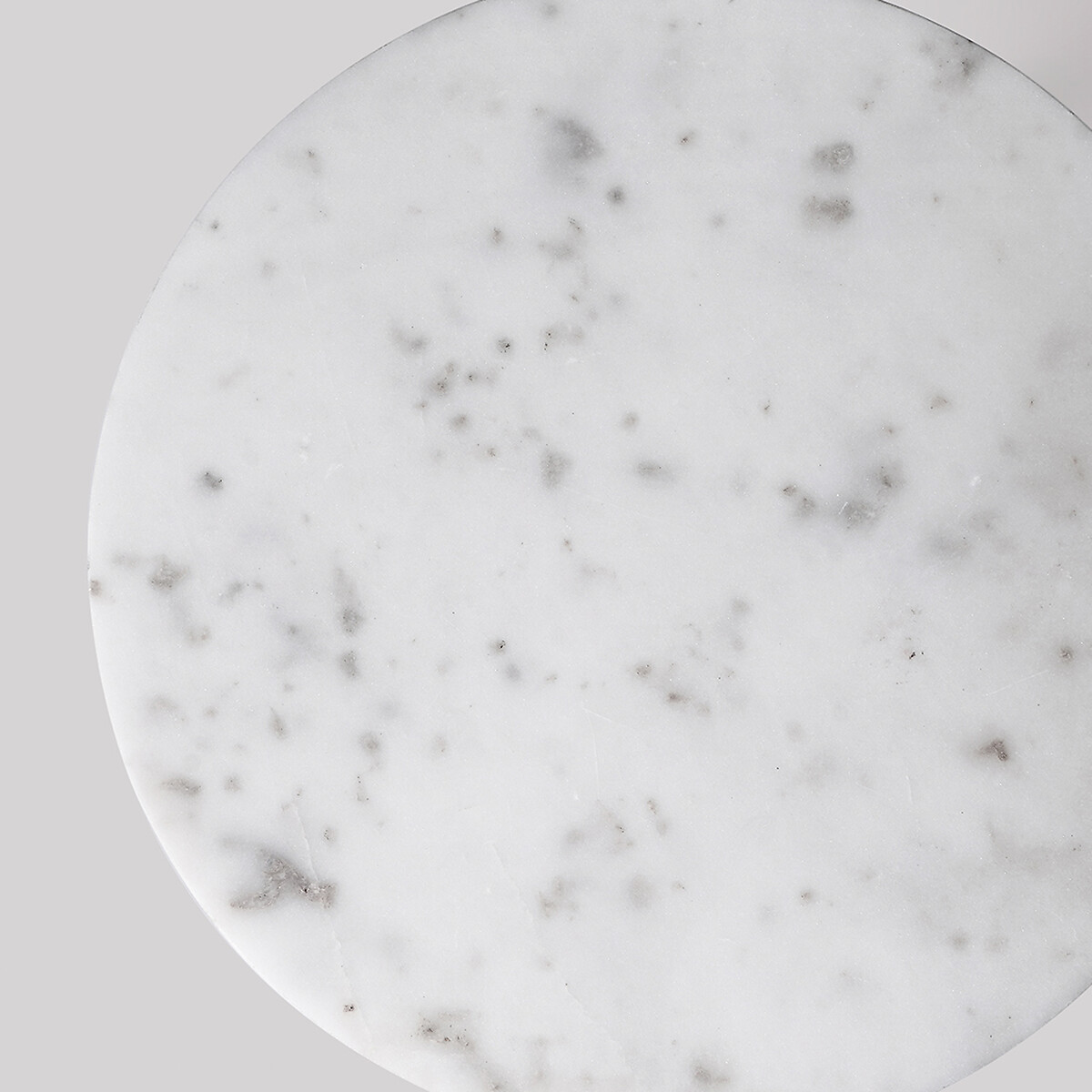 Pearl White Marble Side Table white marble, SWOON
