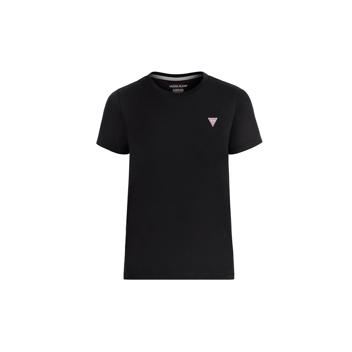 T-Shirt Classique Mini Triangle noir, GUESS JEANS