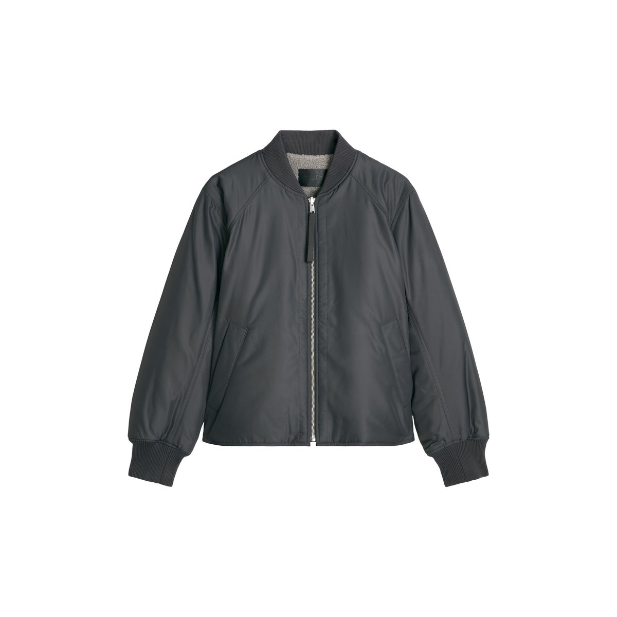 Blouson réversible coupe classique en polyester recyclé gris, MARC O’POLO DENIM