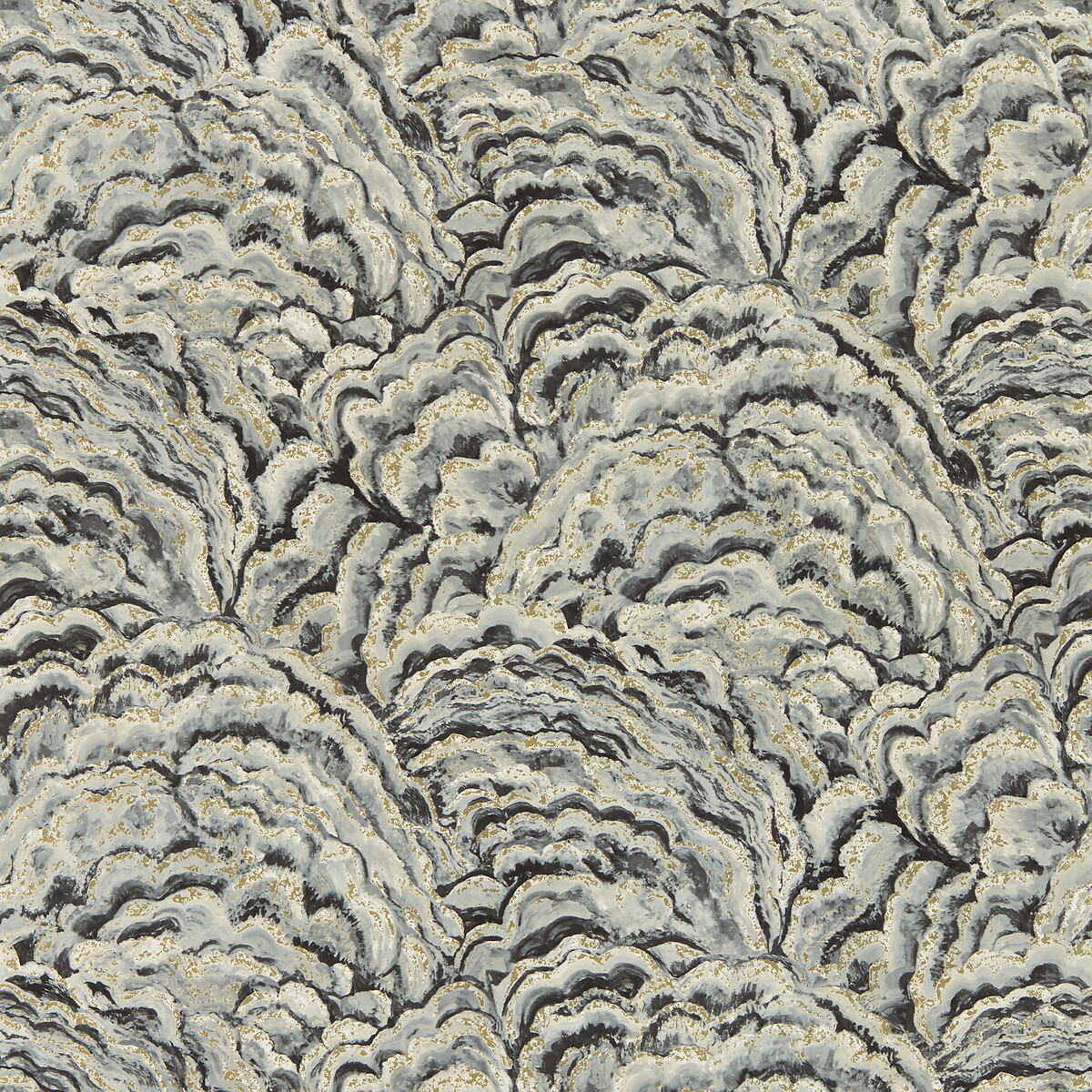 Lumino Wallpaper black, CLARKE & CLARKE