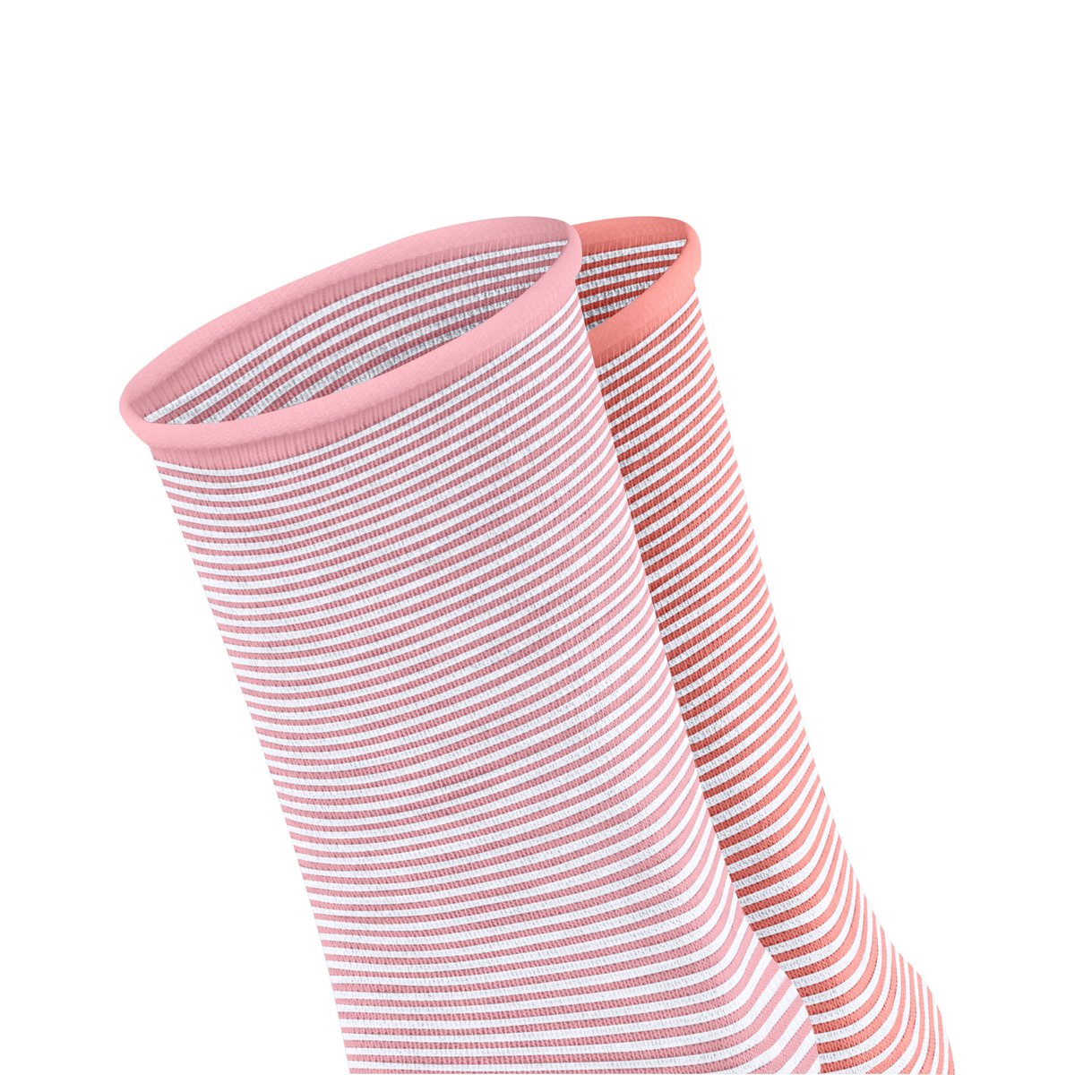 Chaussettes Allover Stripe 2-Pack Opaque mouline (0230), ESPRIT