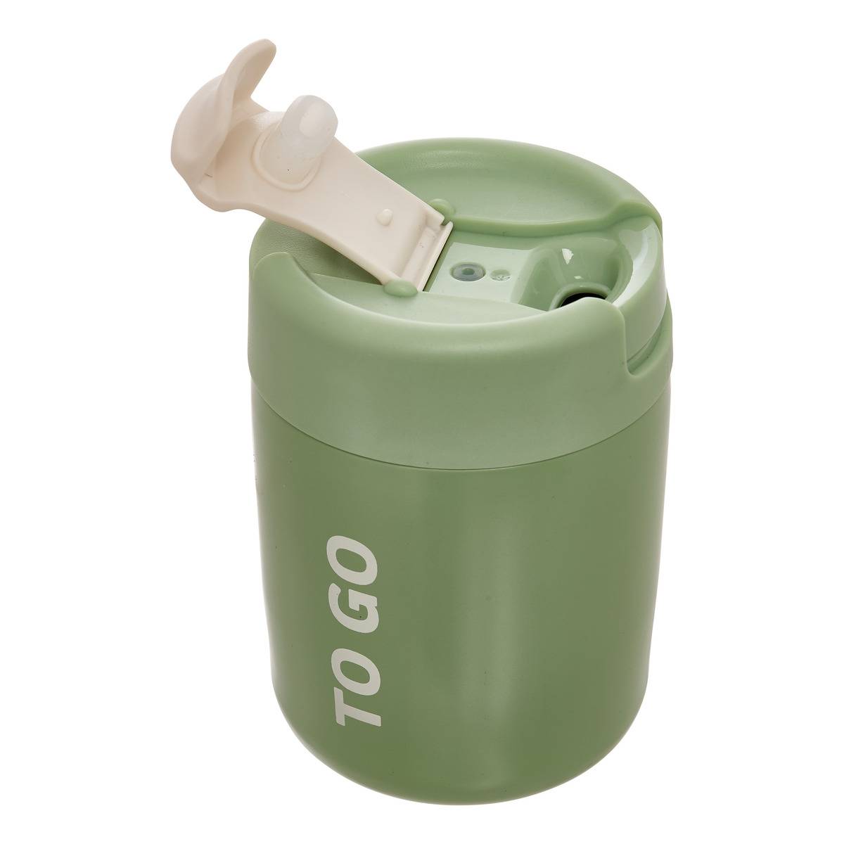 Mug isotherme 0,3L avec couvercle vert, 5FIVE SIMPLY SMART