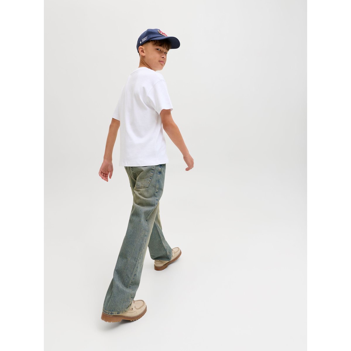 Jean Baggy Fit blue denim, JACK & JONES JUNIOR