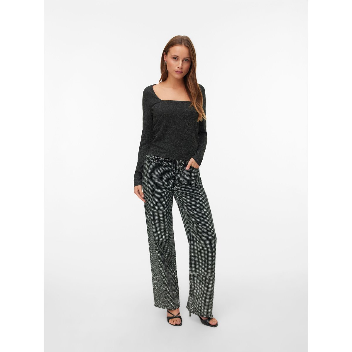 Blouse noire - black, VERO MODA