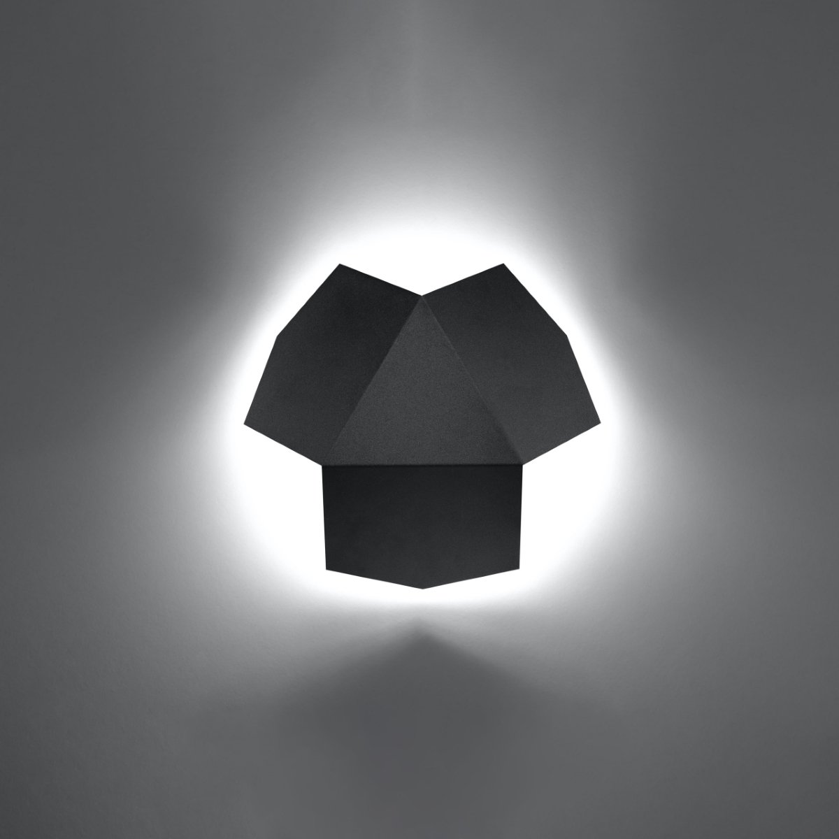 Applique Acier Noir G9 2 Tre noir, EDEN
