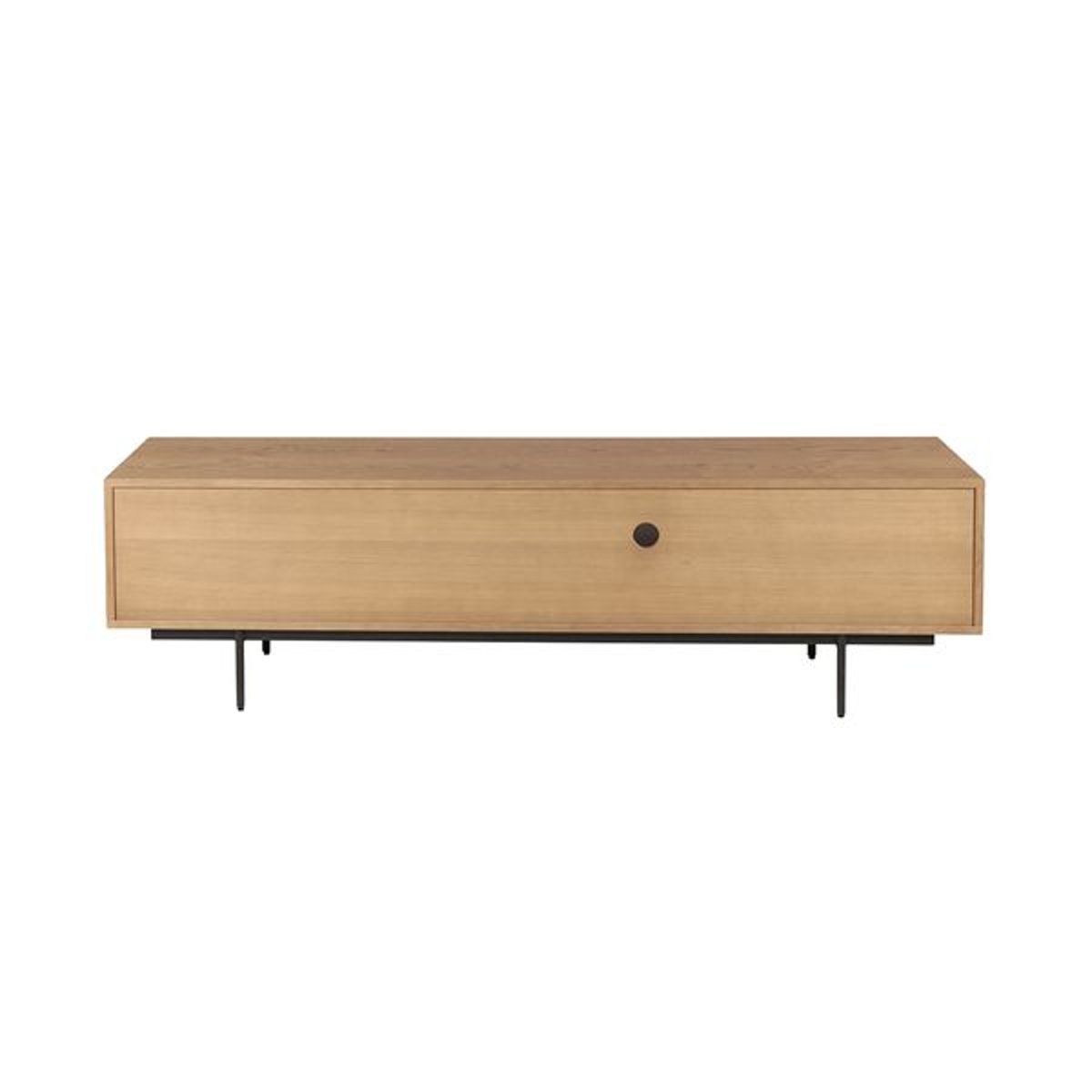 Meuble télé 200 cm naturel, ZAGO