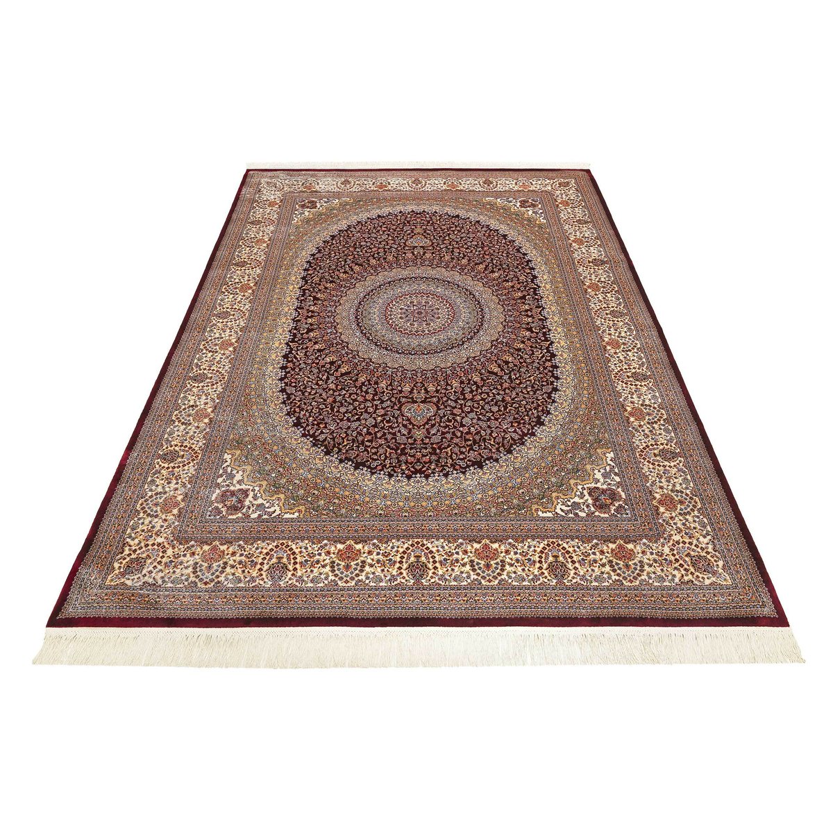 Tapis tissé fin de très grande qualité , TÄBRIZ rouge, WECON HOME