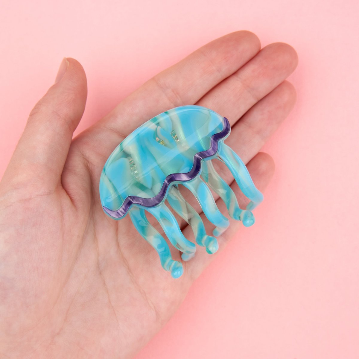 Pince à cheveux MEDUSE bleu, COUCOU SUZETTE