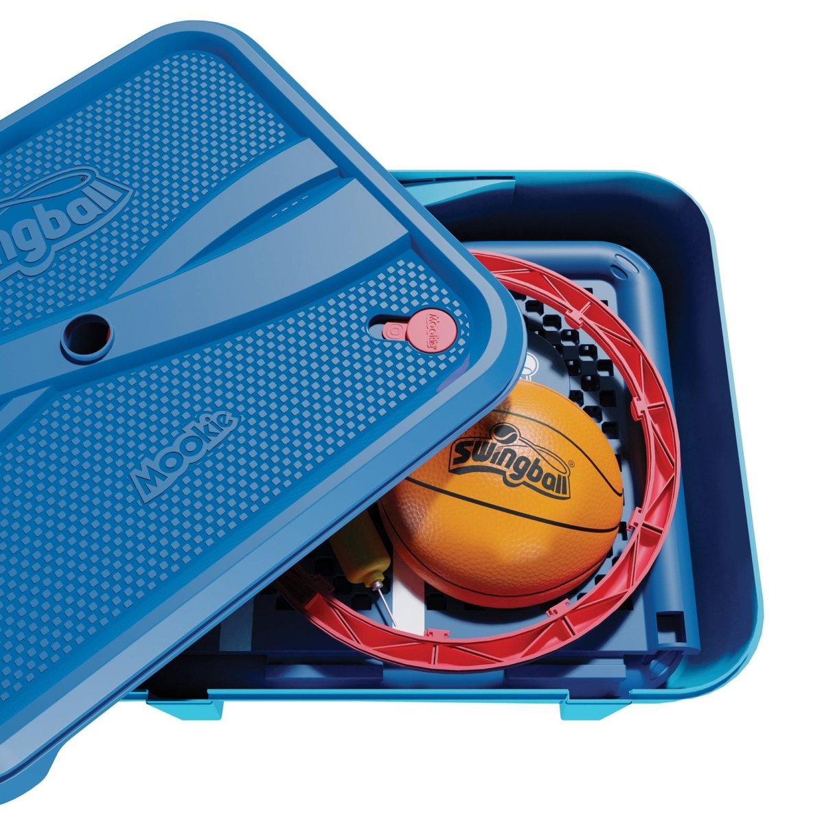 Panier de basketball Swingball toutes surfaces bleu - rouge - orange, SWINGBALL