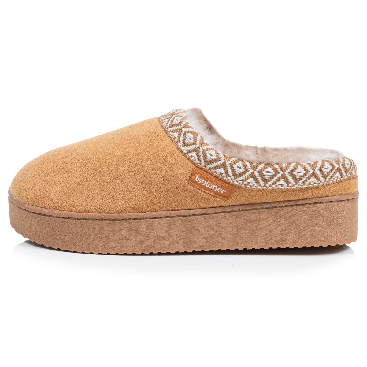 Chaussons Mules beige, ISOTONER