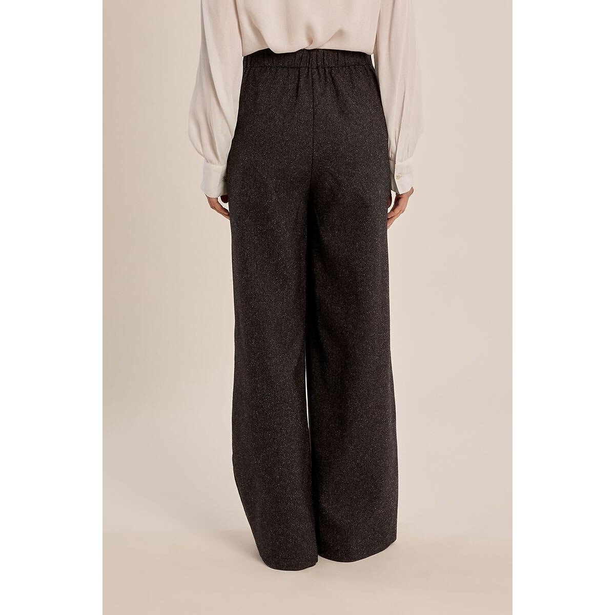 Pantaloni larghi nero , MOLLY BRACKEN