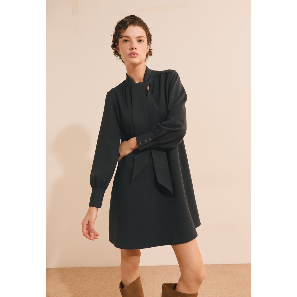 ETAM ROBE RYLEY - ROBE encre, ETAM