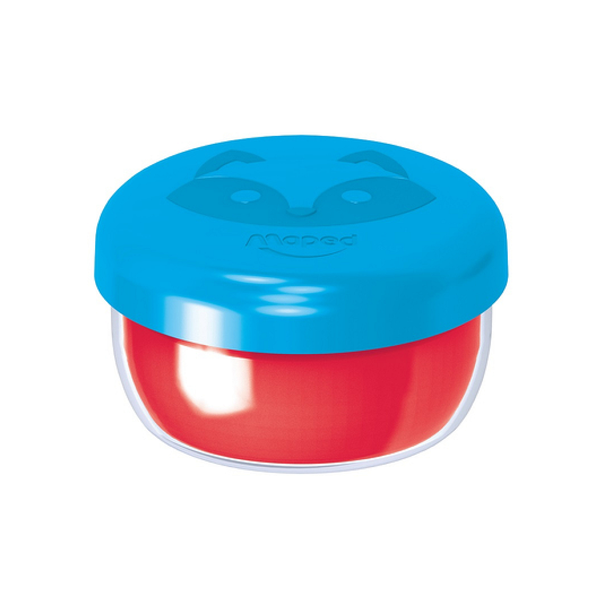 Peinture au doigt 4 pots pour les petits bleu, MAPED