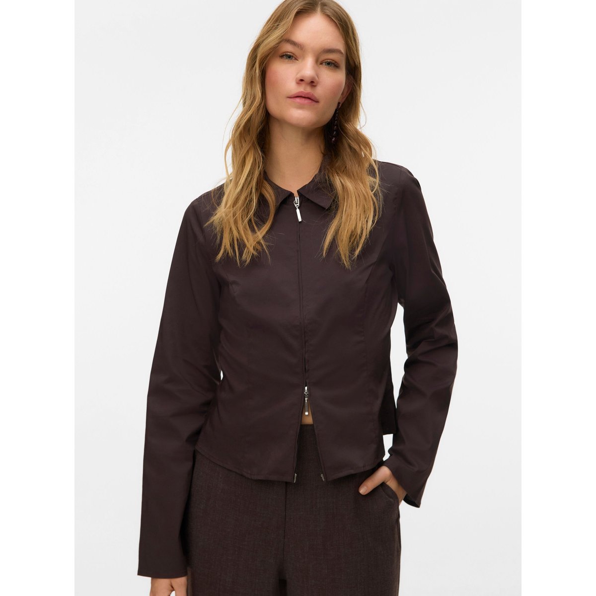 Chemise chocolate torte, VERO MODA